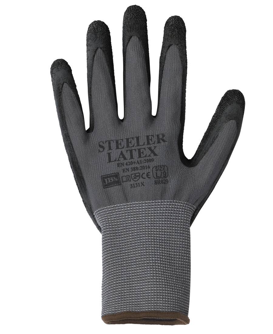 8R029-Jb'S er Crinkle Latex Glove (12Pk)