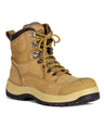 9F0-Jb'S Roadtrain Lace Up Safety Boot Wheat