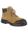 9G4-Jb'S er Lace Up Safety Boot Wheat