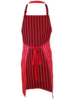 AP04 BIB STRIPE APRON