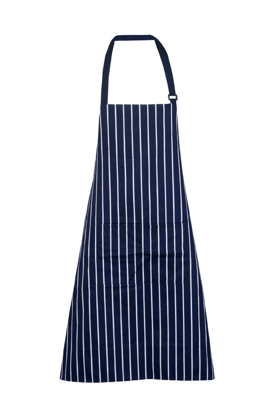 AP603B-Stripe Apron - Full Bib