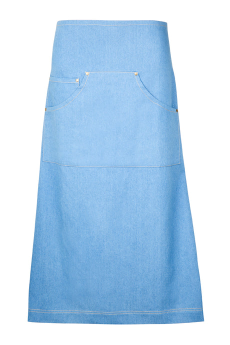 AP702L-Long Waist Cotton/Denim Apron