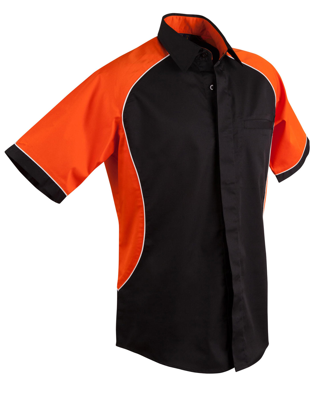 BS15 Men's Arena Tri-colour Contrast Shirt