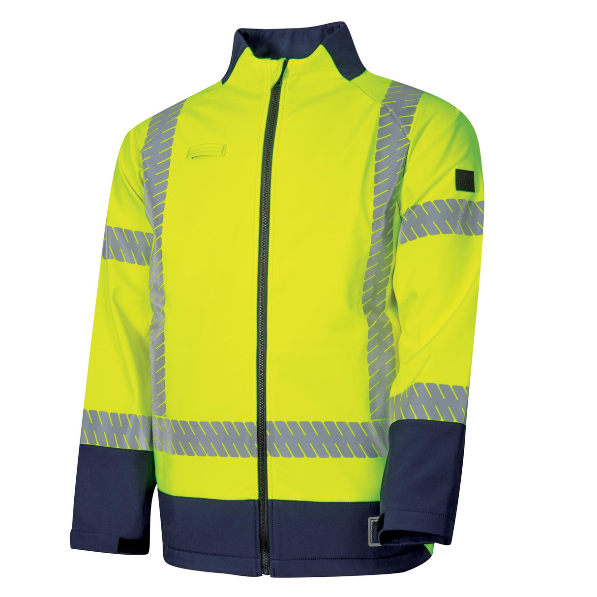 BW2300T8-Hi-Vis PPE2 Softshell Jacket with Segmented FR Reflective Tape