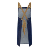 CA033-Denim Bib Apron With Pouch Pkt