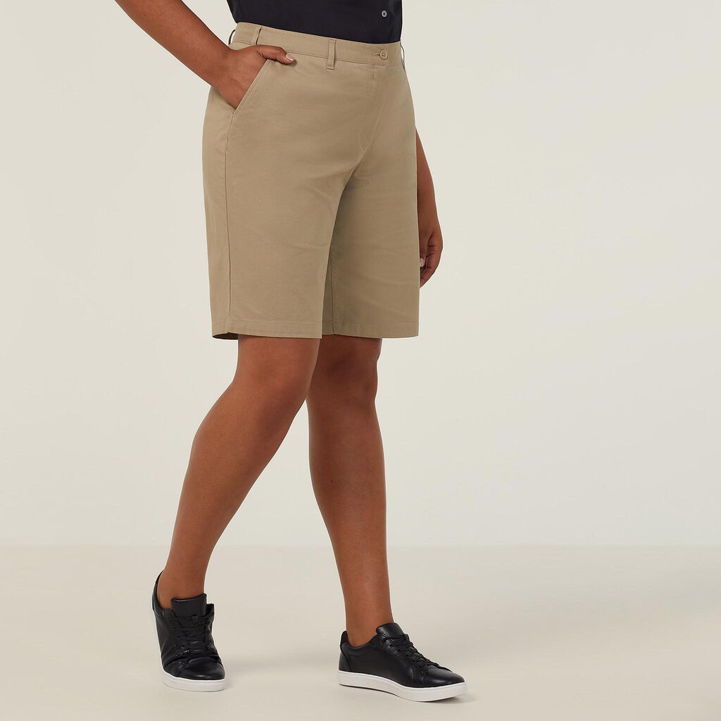 STRETCH COTTON CHINO SHORTS