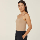 COTTON ELASTANE JERSEY CAMISOLE