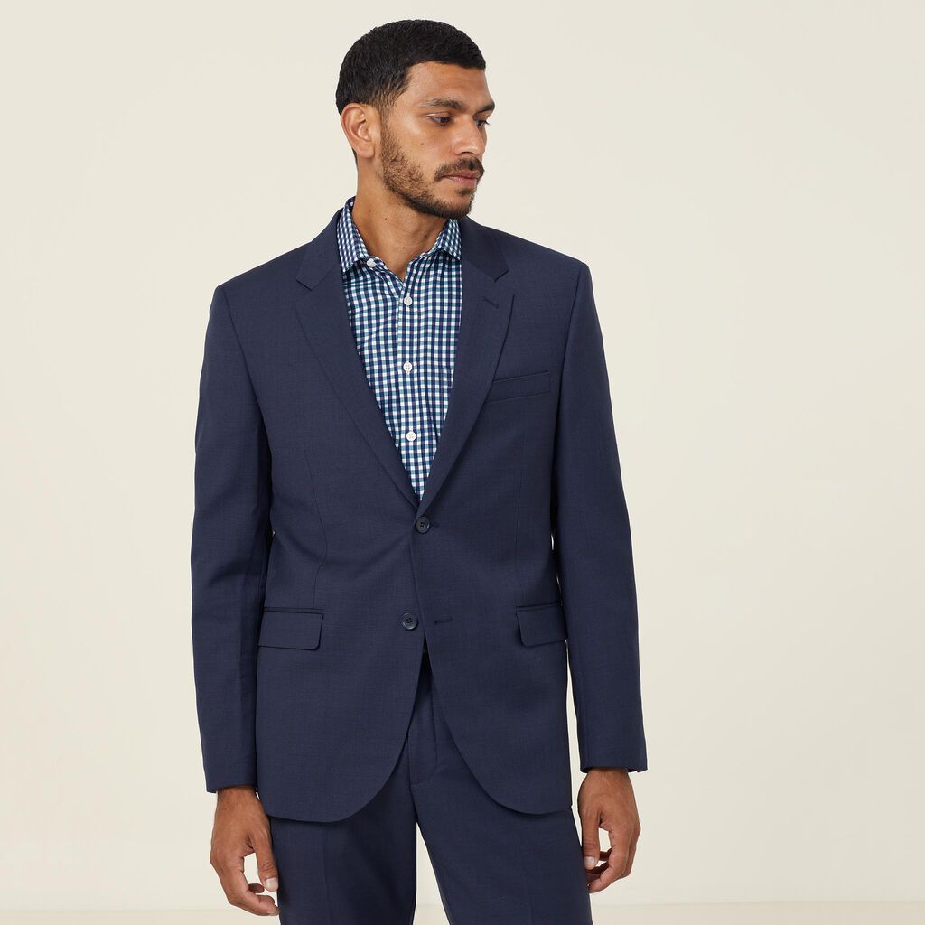 SHARKSKIN 2 BUTTON JACKET