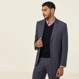 SHARKSKIN 2 BUTTON JACKET