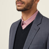 SHARKSKIN 2 BUTTON JACKET