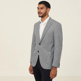 MEN'S LINEN LOOK HALF-LINED JACKET