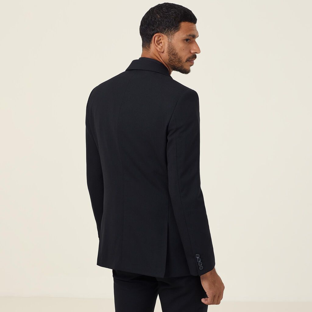 DOBBY STRETCH 2 BUTTON JACKET