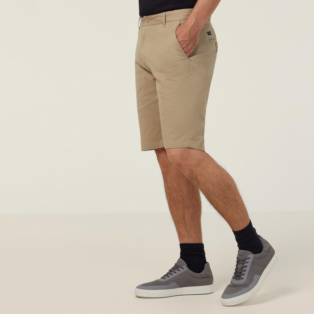 STRETCH COTTON CHINO SHORTS