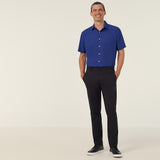 MEN'S POLY COTTON END ON END-SHORT SLEEVE SHIRT