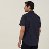 MEN'S AVIGNON PINSTRIPE STRETCH SHORT SLEEVE SHIRT