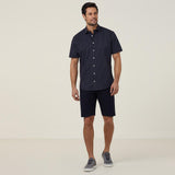 MEN'S AVIGNON PINSTRIPE STRETCH SHORT SLEEVE SHIRT