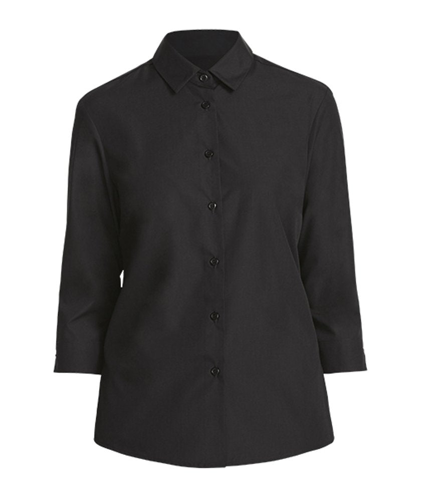 POPLIN 3/4 SLEEVE SHIRT