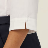 POPLIN 3/4 SLEEVE SHIRT