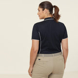 ANTIBACTERIAL POLYFACE SHORT SLEEVE TIPPED POLO