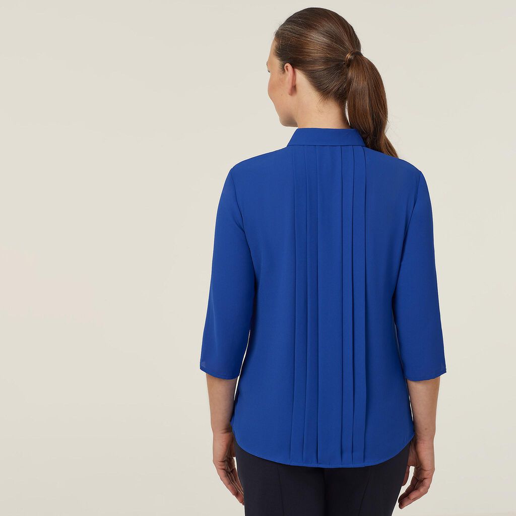 GEORGIE 3/4 PLEAT BACK SHIRT