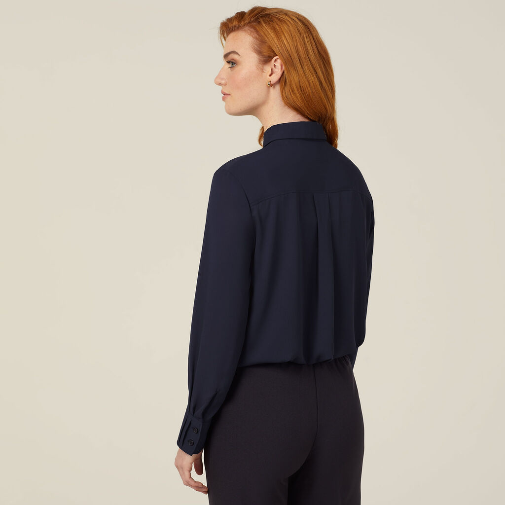 GEORGIE LONG SLEEVE UNSTRUCTURED SHIRT