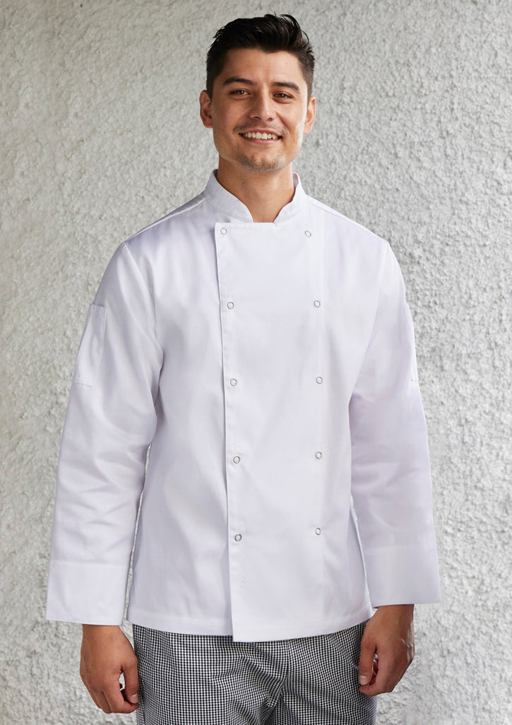 CH232ML-Zest Mens L/S Chef Jacket