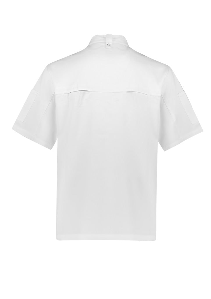 CH232MS-Zest Mens S/S Chef Jacket