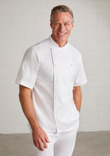 CH232MS-Zest Mens S/S Chef Jacket