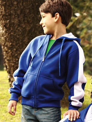 CJ1222-Kids Contrast Fleece