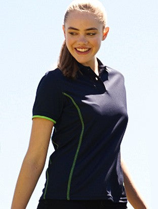 CP0920-Ladies Stitch Feature Essentials Polo