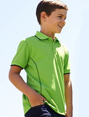 CP0930-Stitch Feature Essentials-Kids Short Sleeve Polo