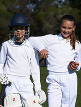 CP1214-Kids Long Sleeve Cricket Polo