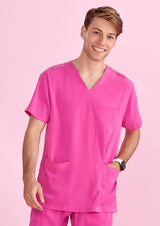 CST250US-UNISEX V-NECK SCRUB TOP