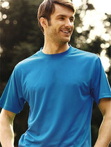 CT1207-Adults Plain Breezeway Micromesh Tee Shirt