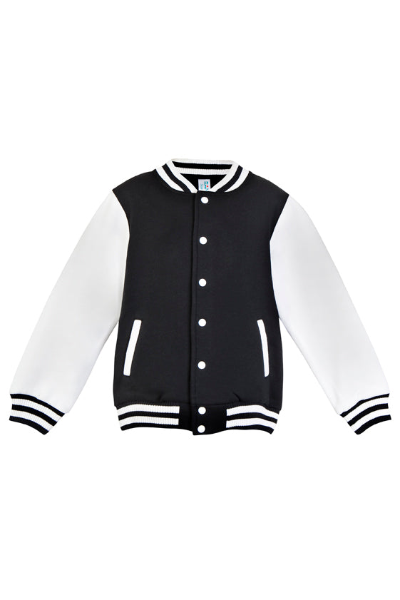 F160BB-Babies Varsity Jacket