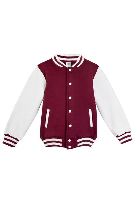 F160BB-Babies Varsity Jacket