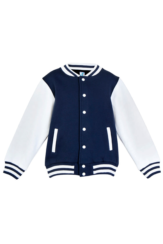 F160BB-Babies Varsity Jacket