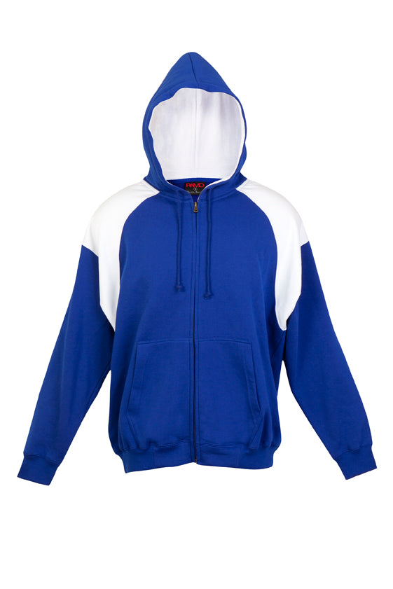 F303HZ-Mens Shoulder Contrast Hoodie