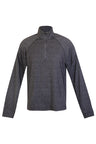 F389HZ-Mens Greatness Half Zip Mock Neck