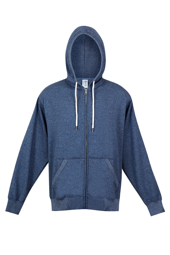 F750HZ-Mens Greatness Heather Zip Hoodie