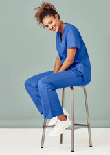 H10622-Ladies Classic Scrubs Top