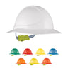 HPFPRGT12-GT12 Type 1 ABS Non-Vented Broad Brim Hard Hat with Ratchet Harness