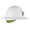 HPFPRGT15-GT15 Type 1 ABS Vented Broad Brim Miners Hard Hat with Ratchet Harness