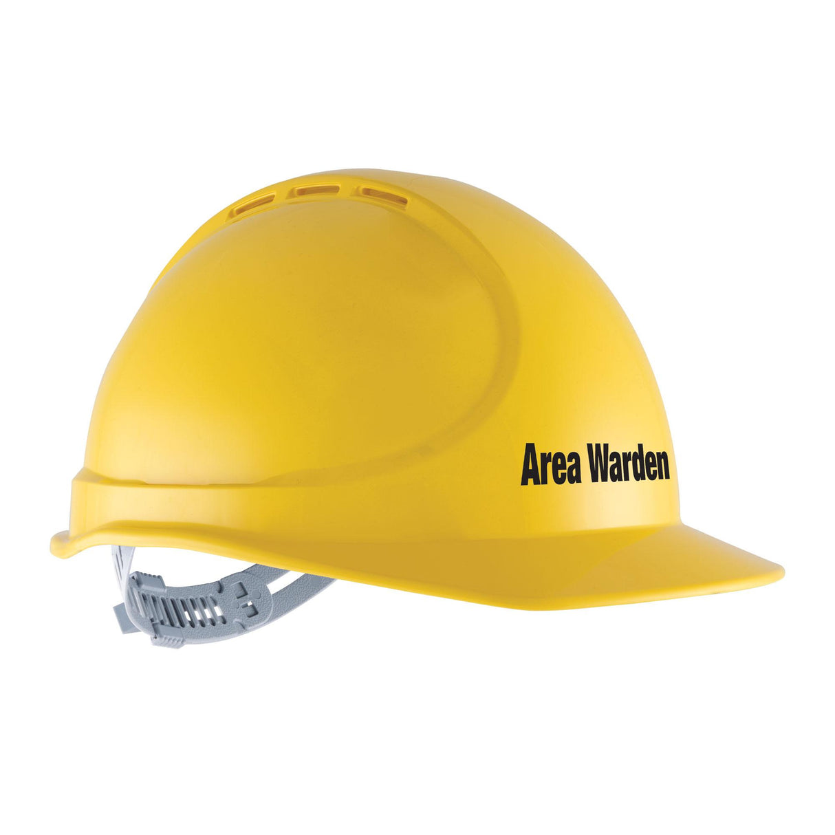 HPFPRGTE03AW-GTE3 Area Warden Essential Type 1 ABS Vented Hard Hat with Slide Lock Harness