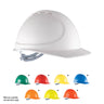 HPFPRGTE05-GTE5 Essential Type 1 ABS Vented Hard Hat with Slide Lock Poly Cradle Harness