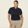 ANTIBACTERIAL POLYFACE SHORT SLEEVE TIPPED POLO