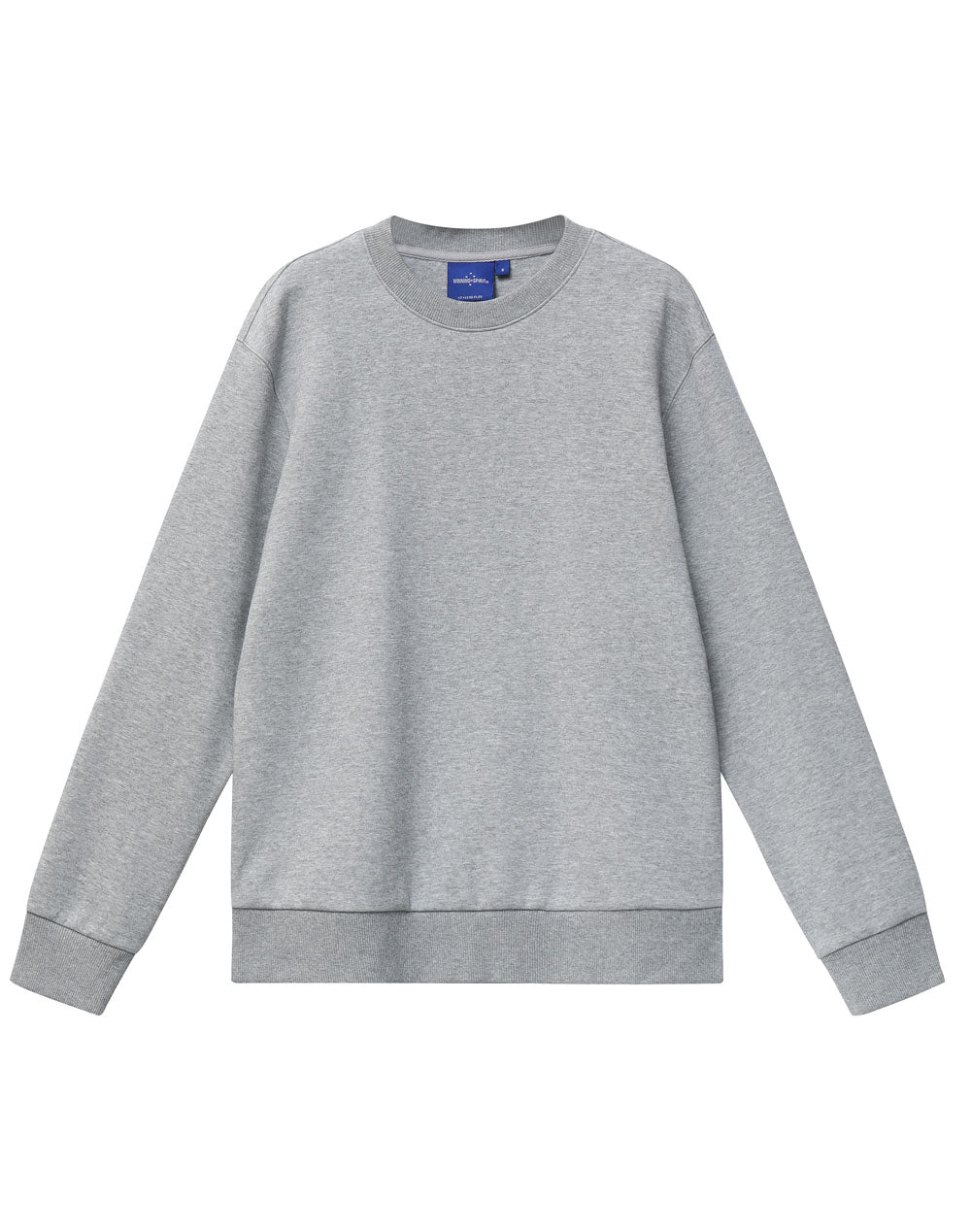 FL05 AIRLAYERED CVC CREW NECK SWEATER Unisex