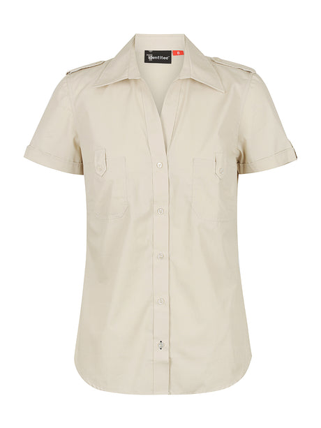 W25-Chelsea - Ladies Short Sleeve Shirt