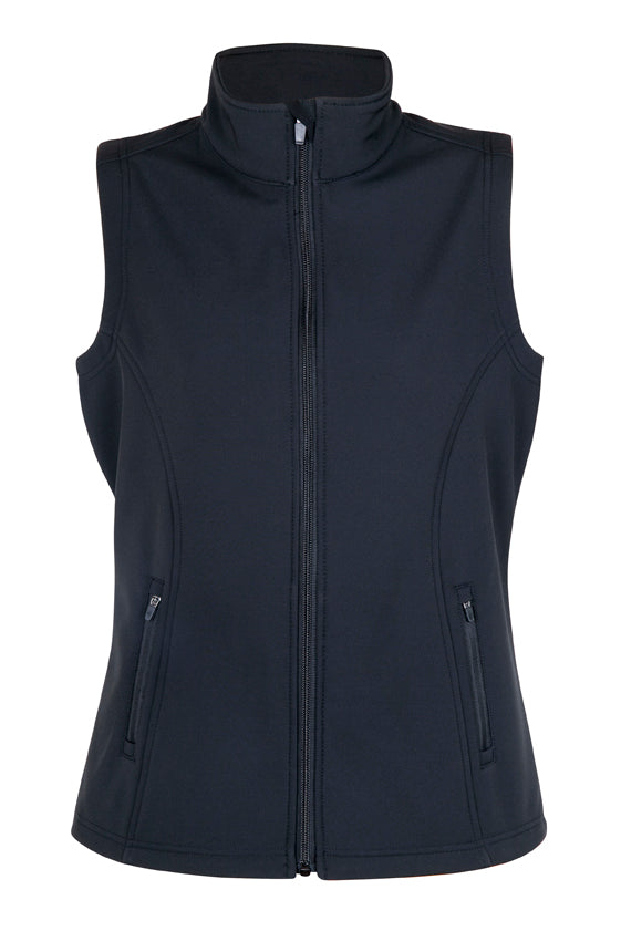 J482LD-Ladies Soft Shell Vest - TEMPEST Range