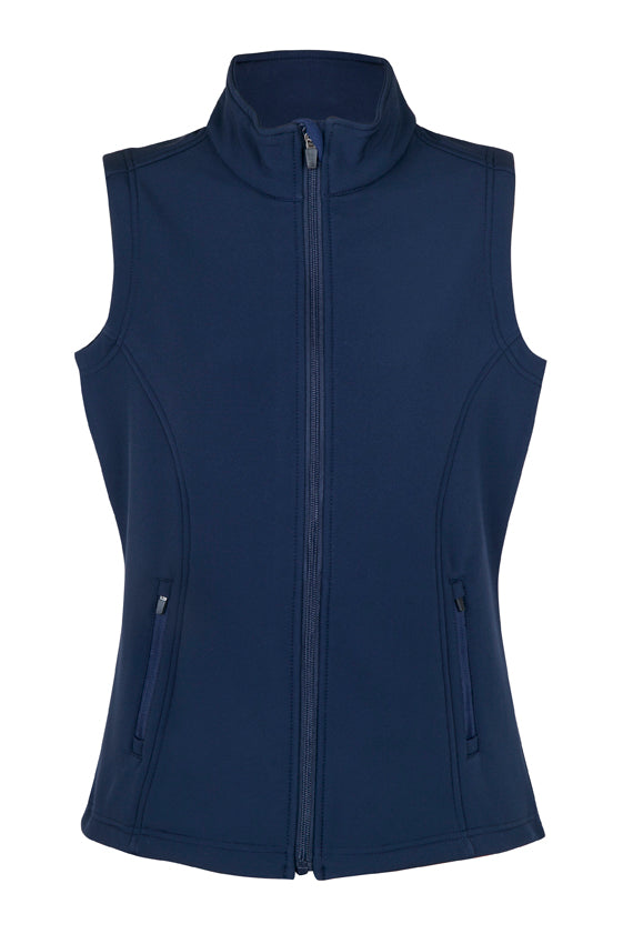 J482LD-Ladies Soft Shell Vest - TEMPEST Range